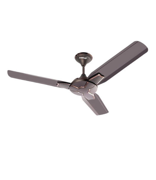 Hi Choice HC Jazzy ceiling fan in a decorative brown finish